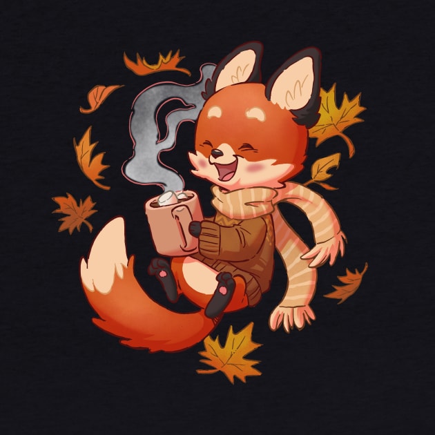 Cozy Fox Fall by Dooomcat